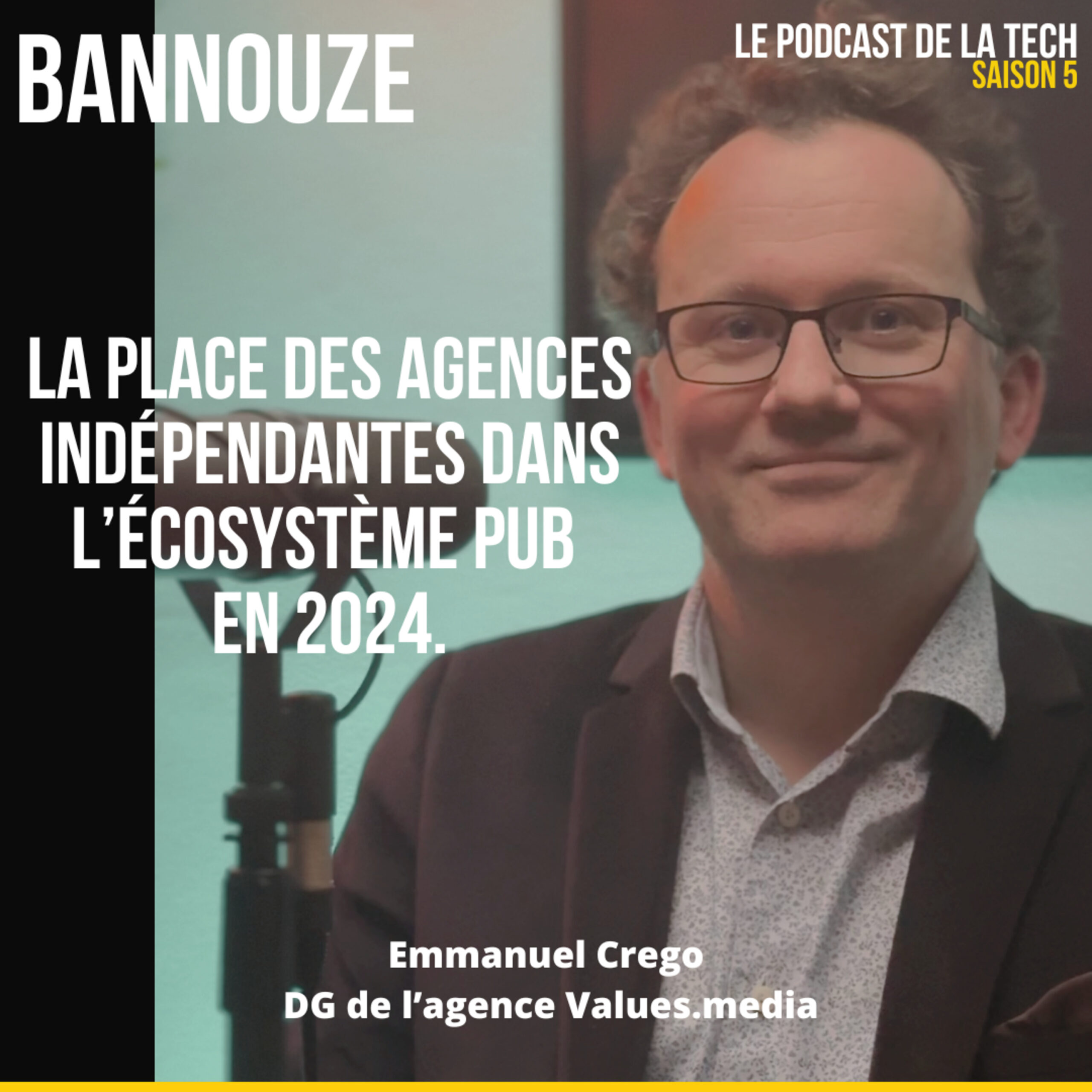 Logo de l'épisode #105 > Marché > Quelle est la place des agences en 2024 ? du podcast Bannouze : Le podcast du marketing digital !