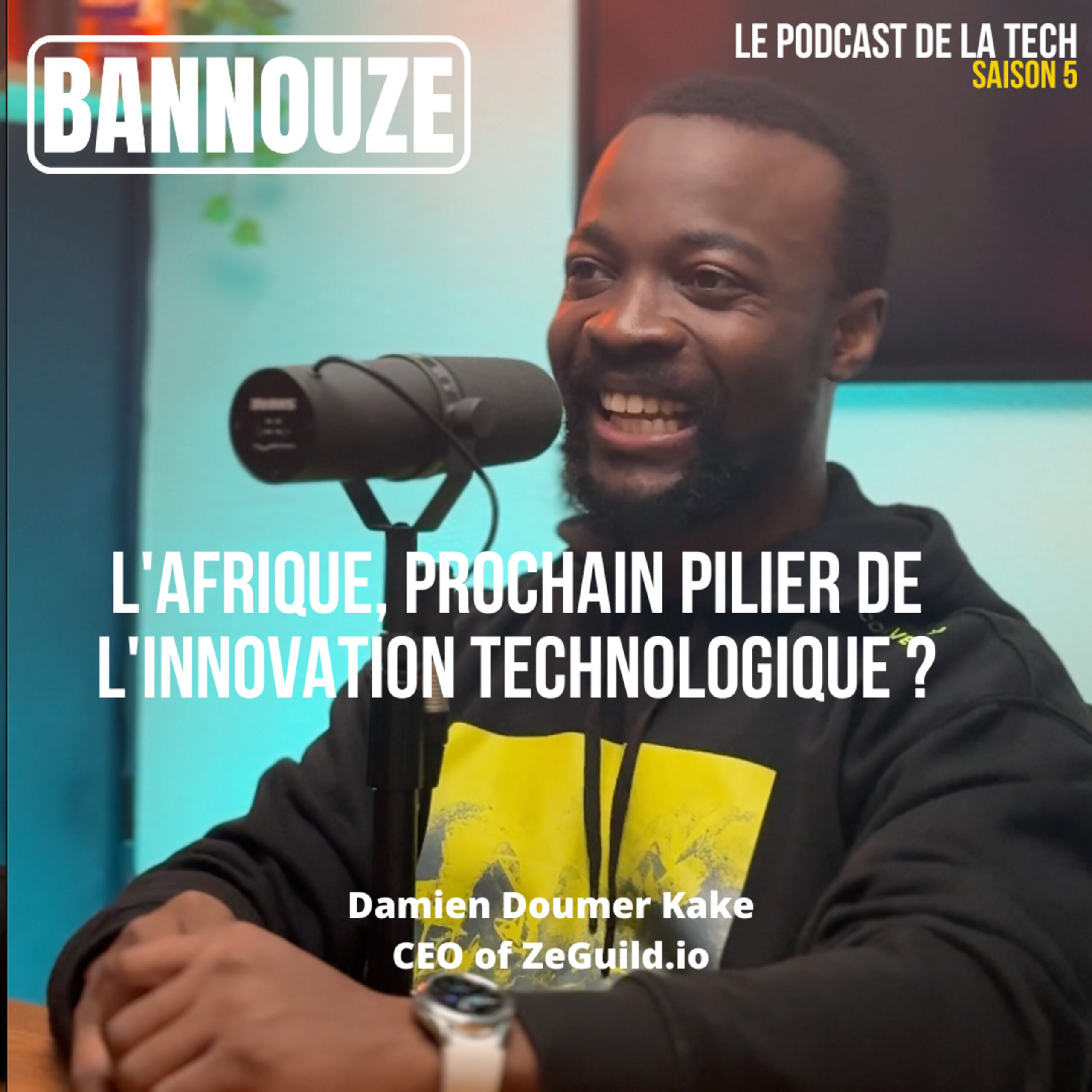 Logo de l'épisode #107 > Afrique > L'Afrique, prochain pilier de l'innovation technologique ? du podcast Bannouze : Le podcast du marketing digital !