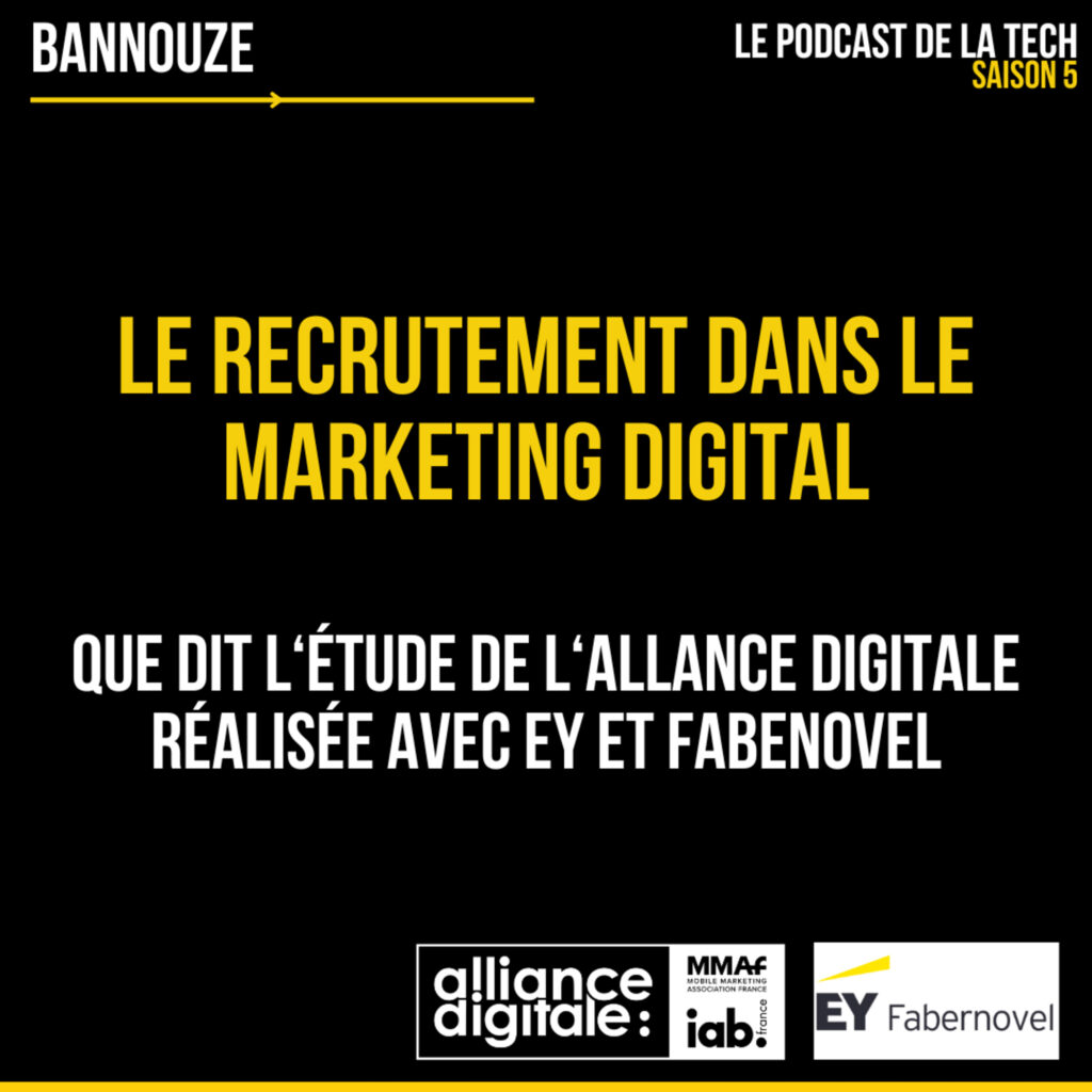 Logo de l'épisode #95 > Marketing > Le recrutement dans le marketing digital du podcast Bannouze : Le podcast du marketing digital !
