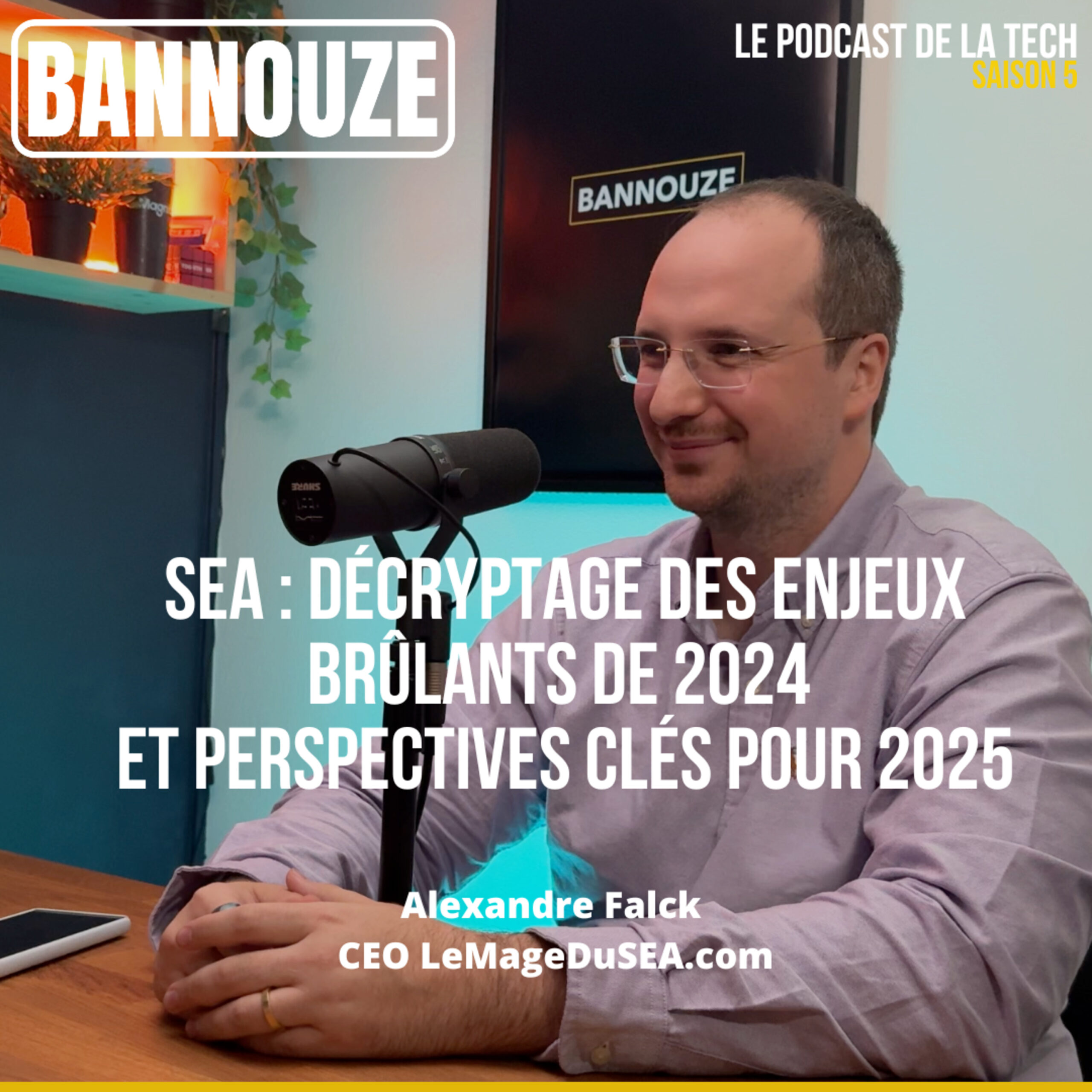 Logo de l'épisode Épisode Hors-Série : SEA - Les Enjeux de 2024 et 2025 du podcast Bannouze : Le podcast du marketing digital !