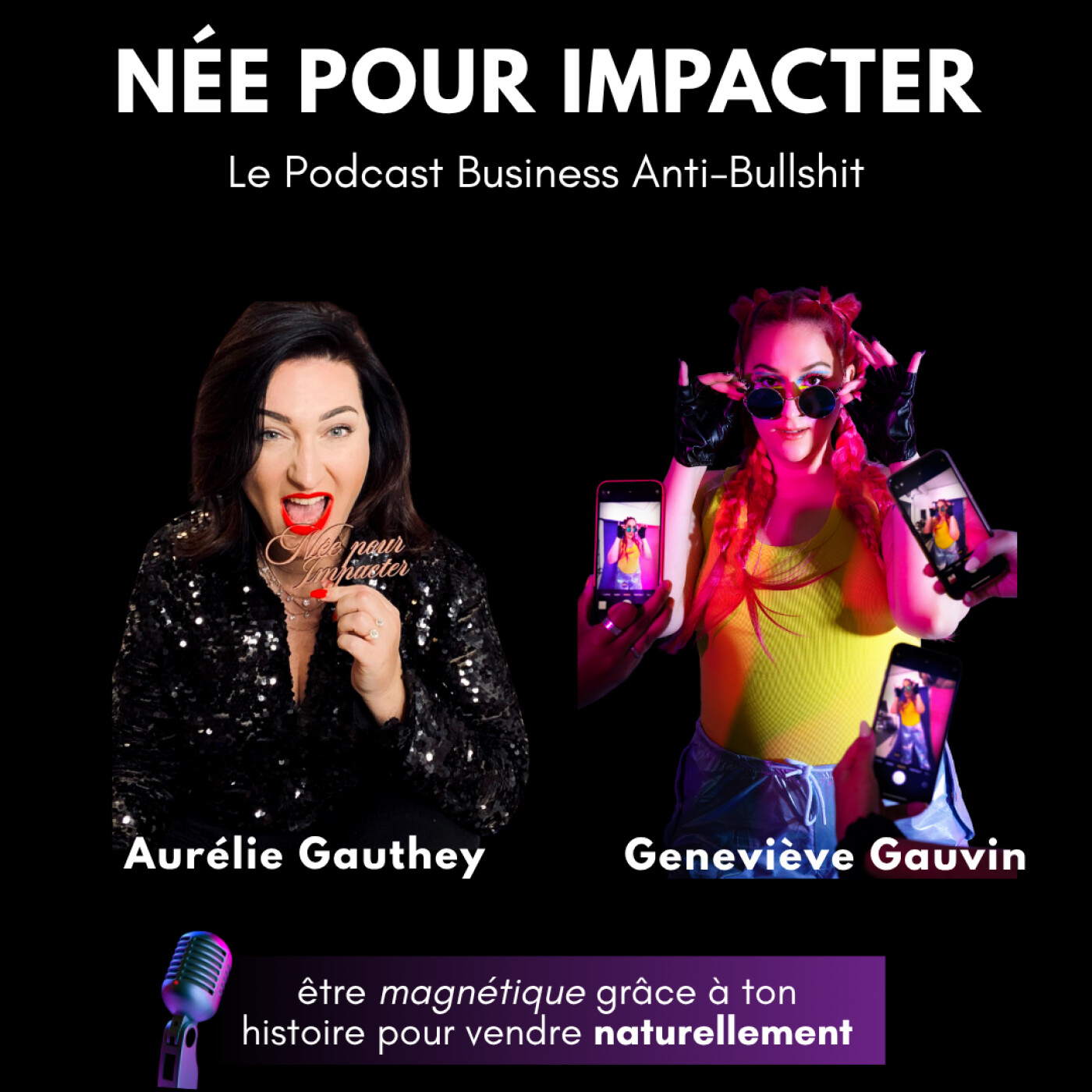 93. Être magnétique grâce à ton histoire pour vendre naturellement - Interview de Geneviève Gauvin 2 Logo de l'épisode 93. Être magnétique grâce à ton histoire pour vendre naturellement - Interview de Geneviève Gauvin du podcast Entrepreneure Née pour Impacter